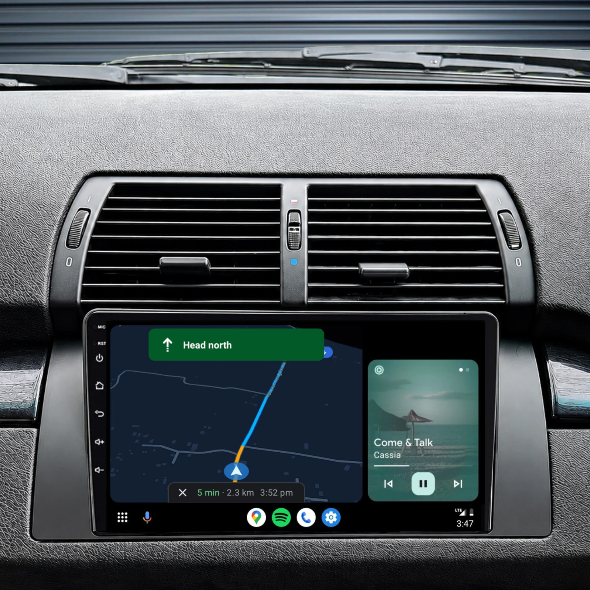 BMW X5 E53 E39 (1995-2006) Plug & Play Apple CarPlay & Android Auto Head Unit Upgrade Kit Wireless Touchscreen Replacement - Image 4