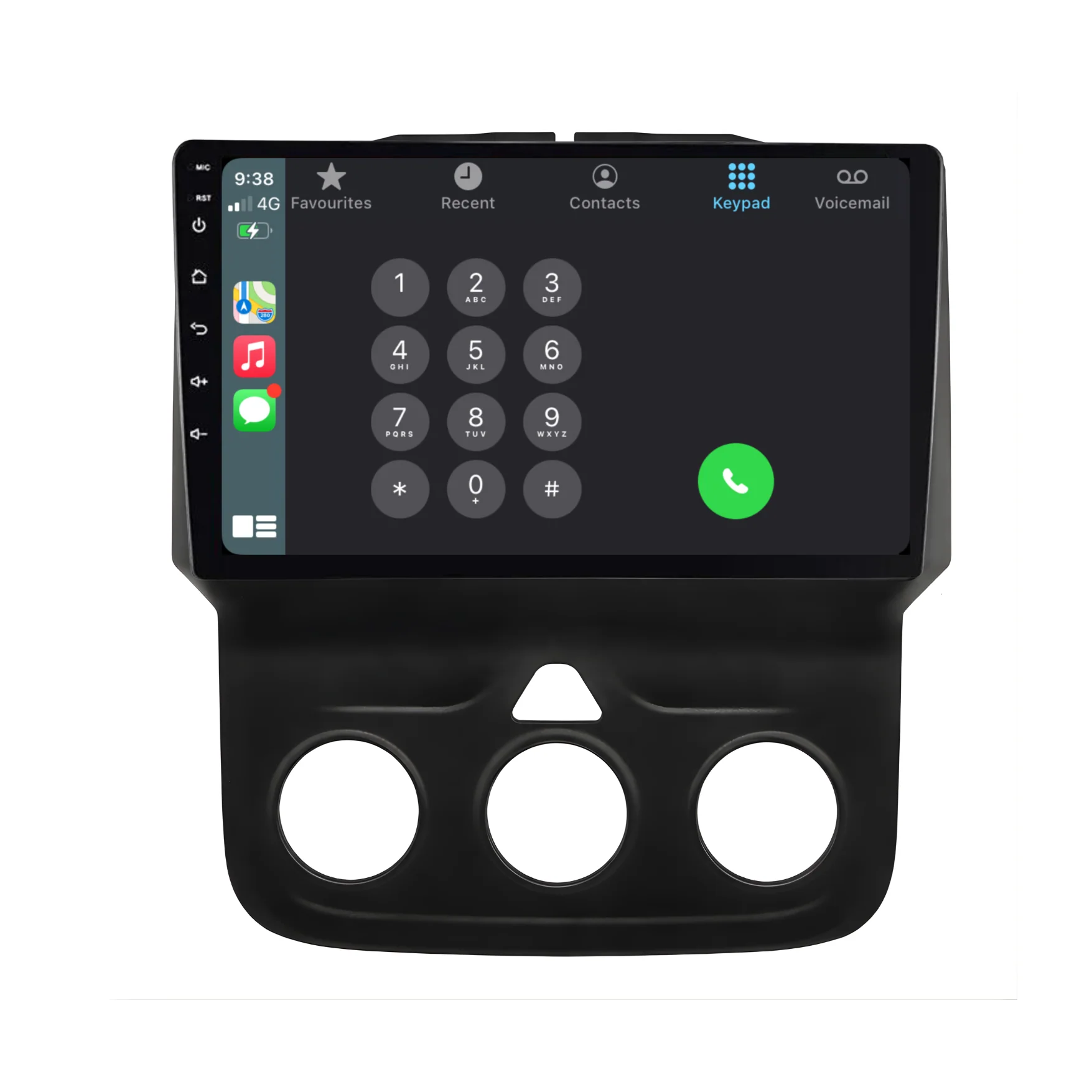Dodge RAM 1500/5500 (2013-2019) Plug & Play Head Unit Upgrade Kit: Car Radio with Wireless & Wired Apple CarPlay & Android Auto - Image 4