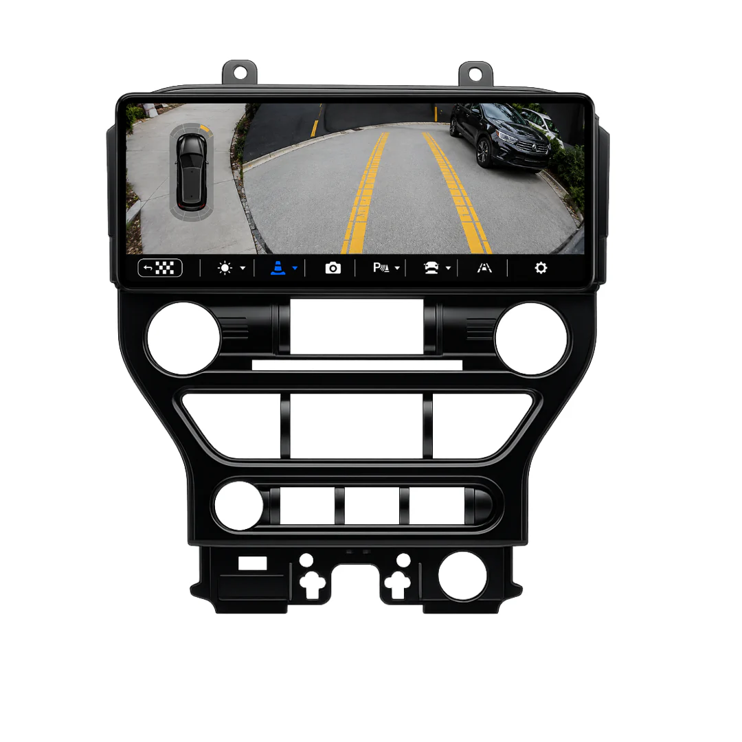 Ford Mustang (2015-2021) 12.3" HD Large Premium Plug & Play Head Unit Upgrade Kit: Car Radio with Wireless & Wired Apple CarPlay & Android Auto - Image 5
