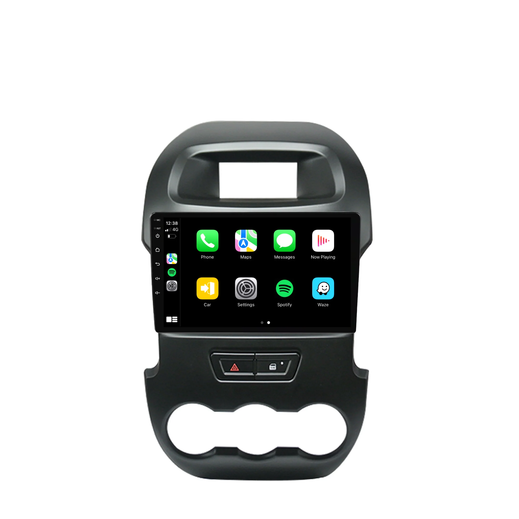 Ford Ranger/F250 (2011-2015) Plug & Play Head Unit Upgrade Kit: Car Radio with Wireless & Wired Apple CarPlay & Android Auto - Image 2