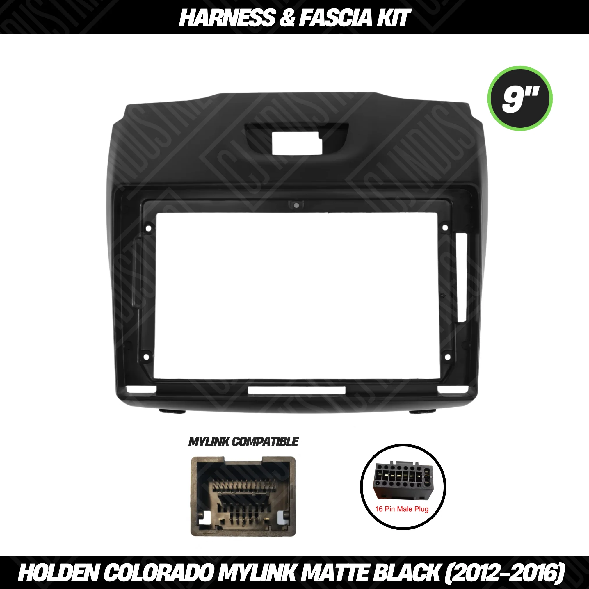 Holden Colorado MYLINK COMPATIBLE (2012-2016) Harness & Fascia Kit