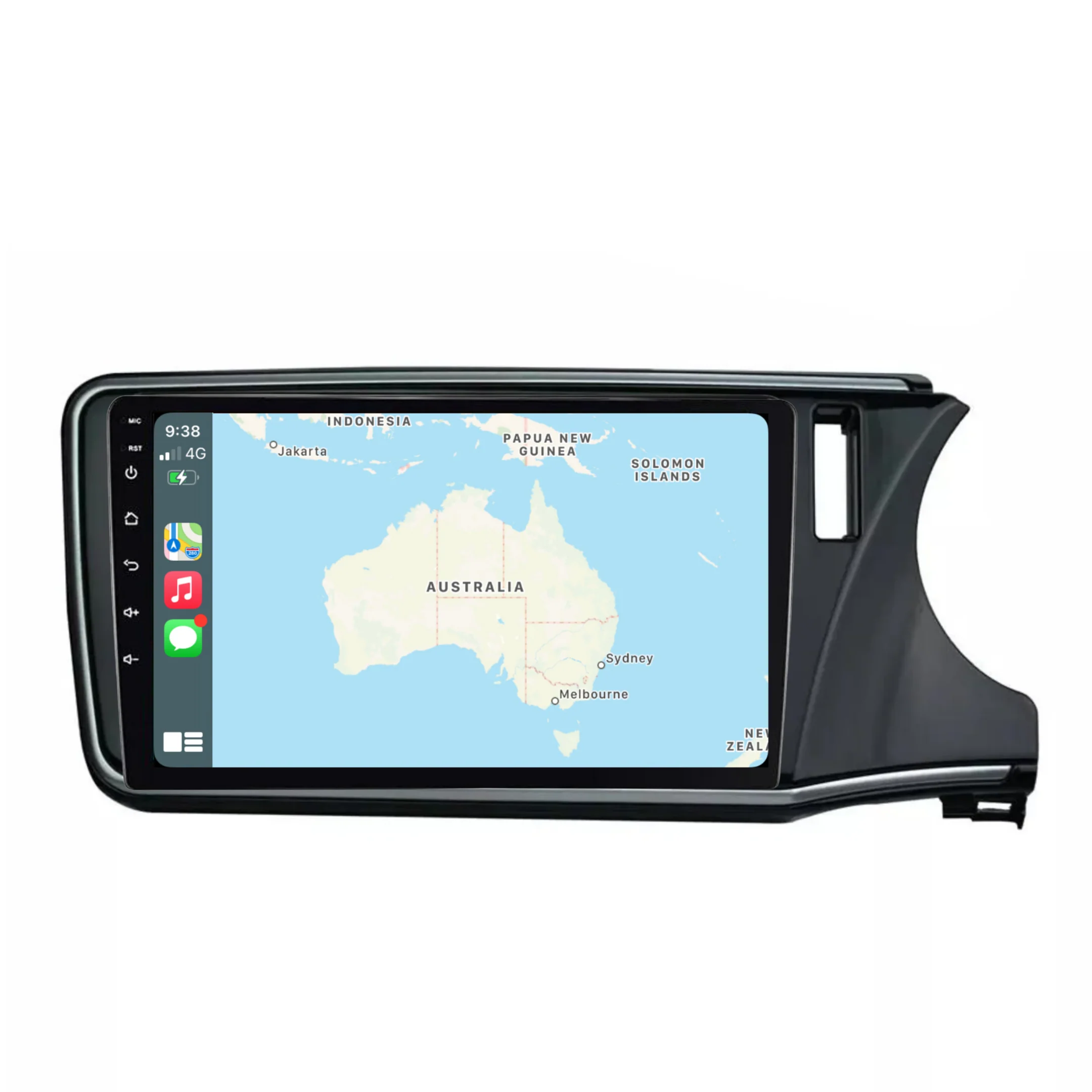 Honda City (2014-2018) Plug & Play Head Unit Upgrade Kit: Car Radio with Wireless & Wired Apple CarPlay & Android Auto - Image 2