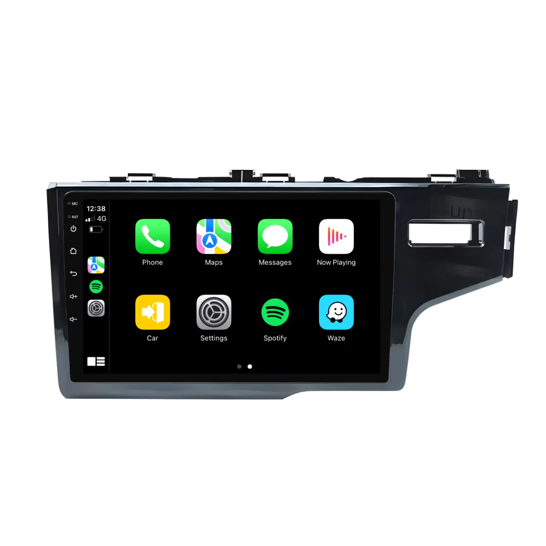Honda Fit / City 3 GK GH GP Jazz (2014-2019) Plug & Play Head Unit Upgrade Kit: Car Radio with Wireless & Wired Apple CarPlay & Android Auto