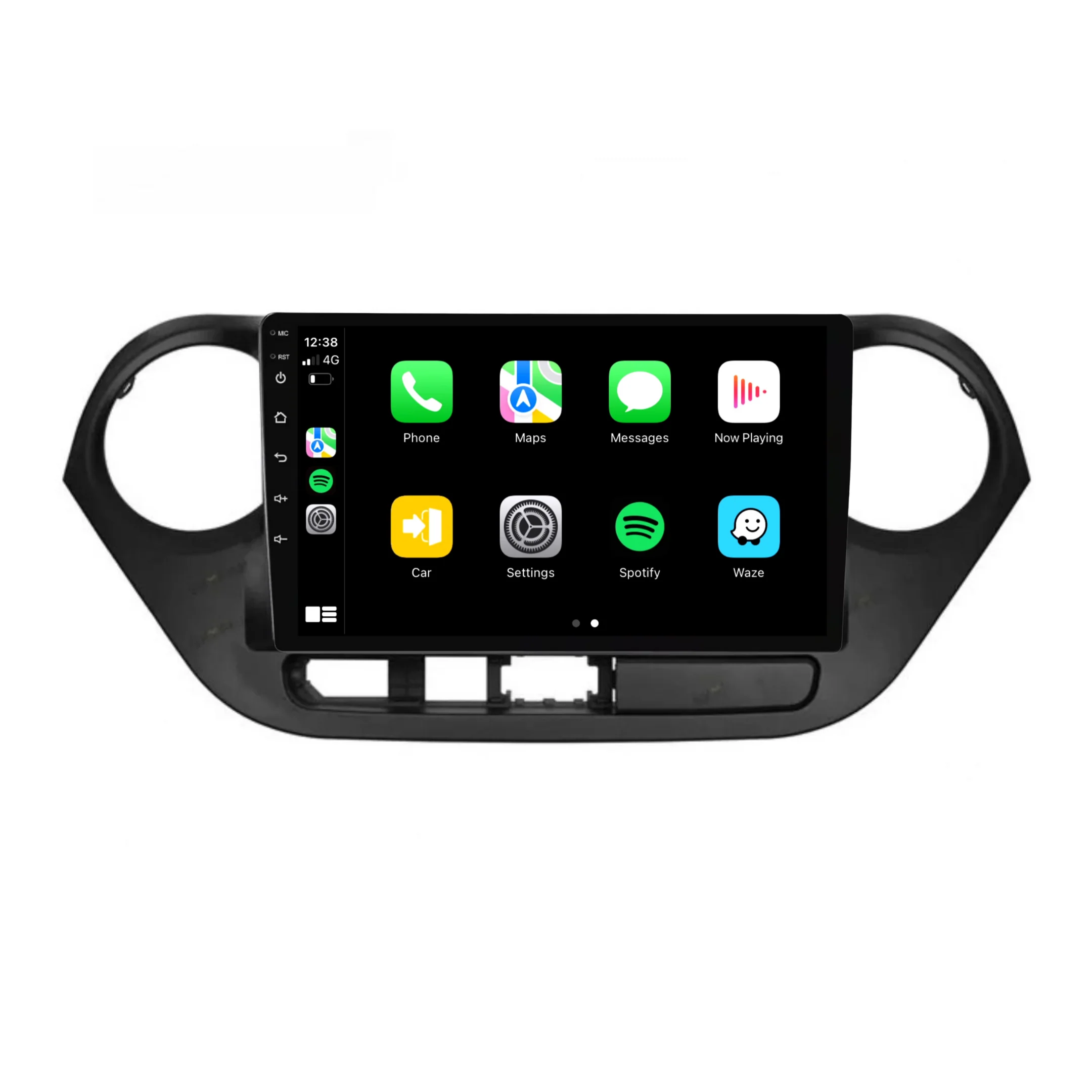 Hyundai I10 (2013-2018) Plug & Play Head Unit Upgrade Kit: Car Radio with Wireless & Wired Apple CarPlay & Android Auto