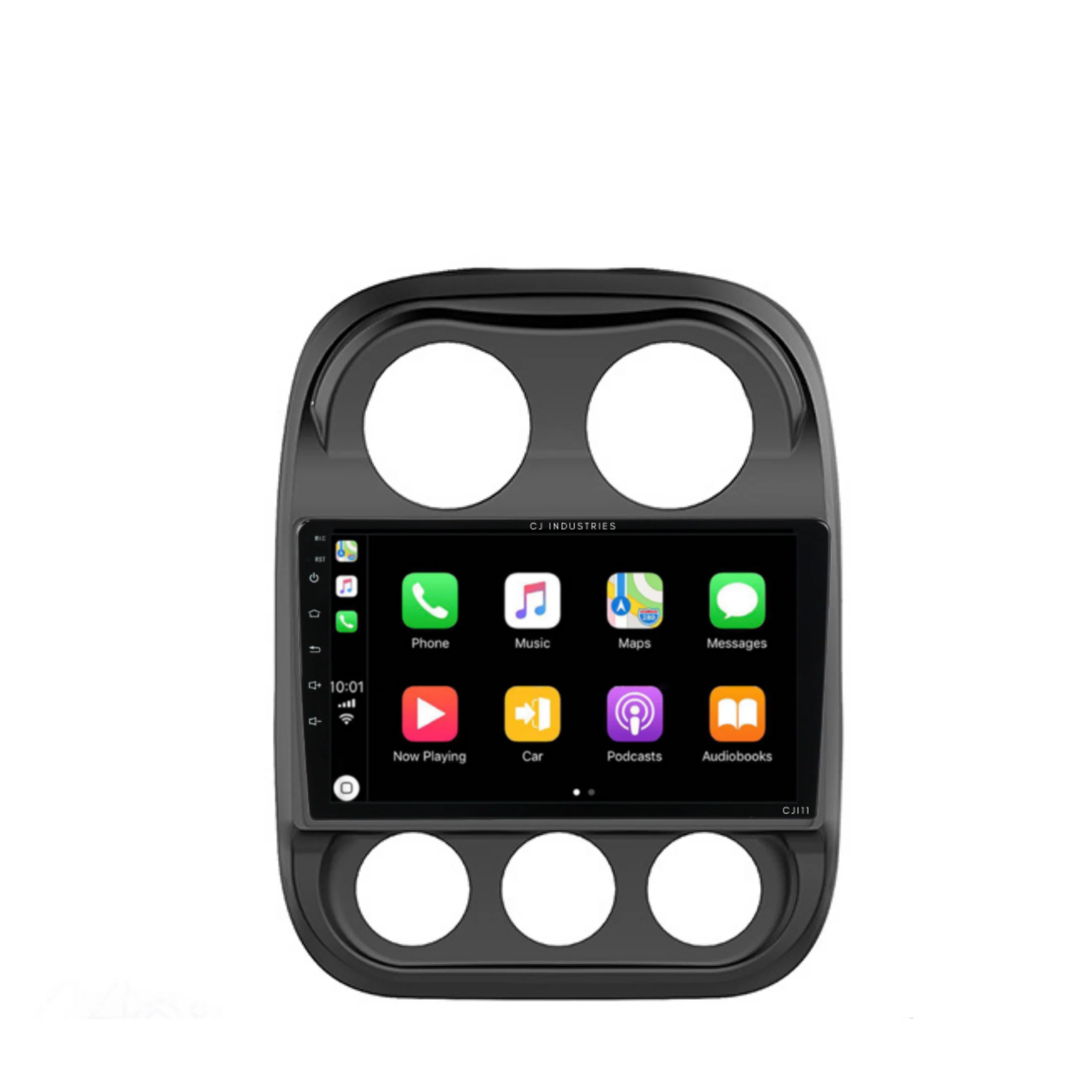 Jeep Compass / Patriot (2010-2016) Plug & Play Head Unit Upgrade Kit: Car Radio with Wireless & Wired Apple CarPlay & Android Auto - Image 2