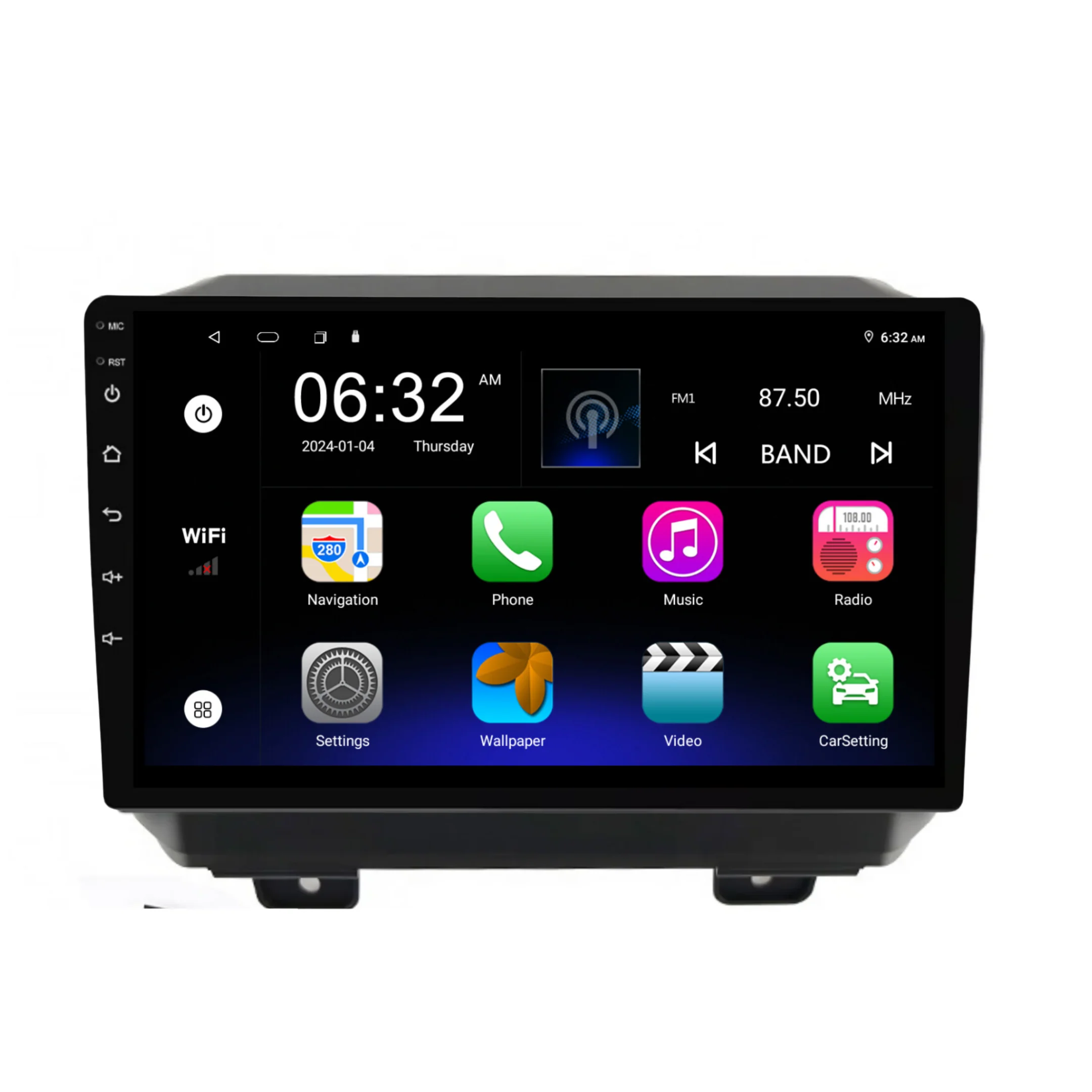 Jeep Wrangler / Gladiator (2018-2022) Plug & Play Head Unit Upgrade Kit: Car Radio with Wireless & Wired Apple CarPlay & Android Auto - Image 6