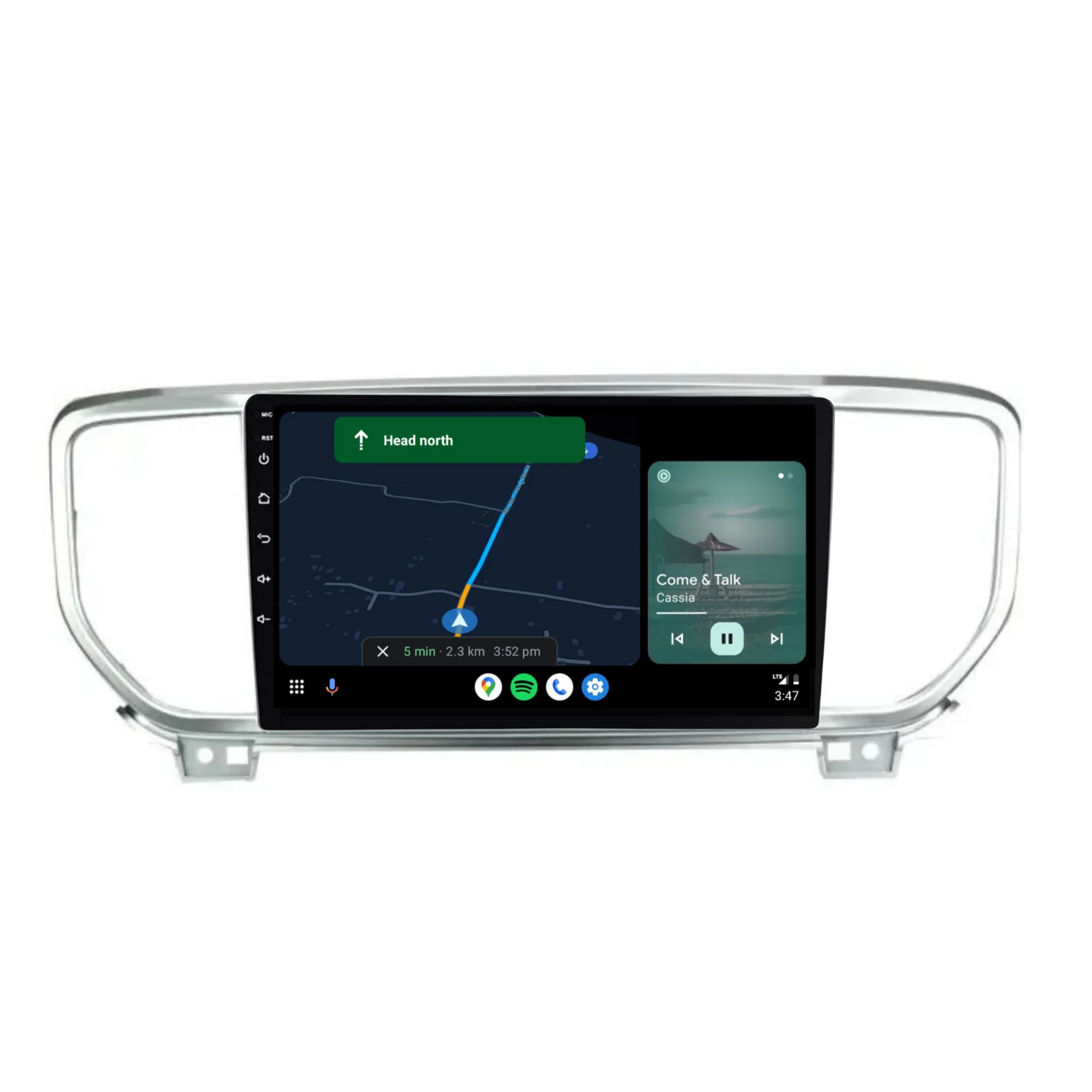 Kia Sportage / KX5 (2014-2018) Plug & Play Head Unit Upgrade Kit: Car Radio with Wireless & Wired Apple CarPlay & Android Auto - Image 5