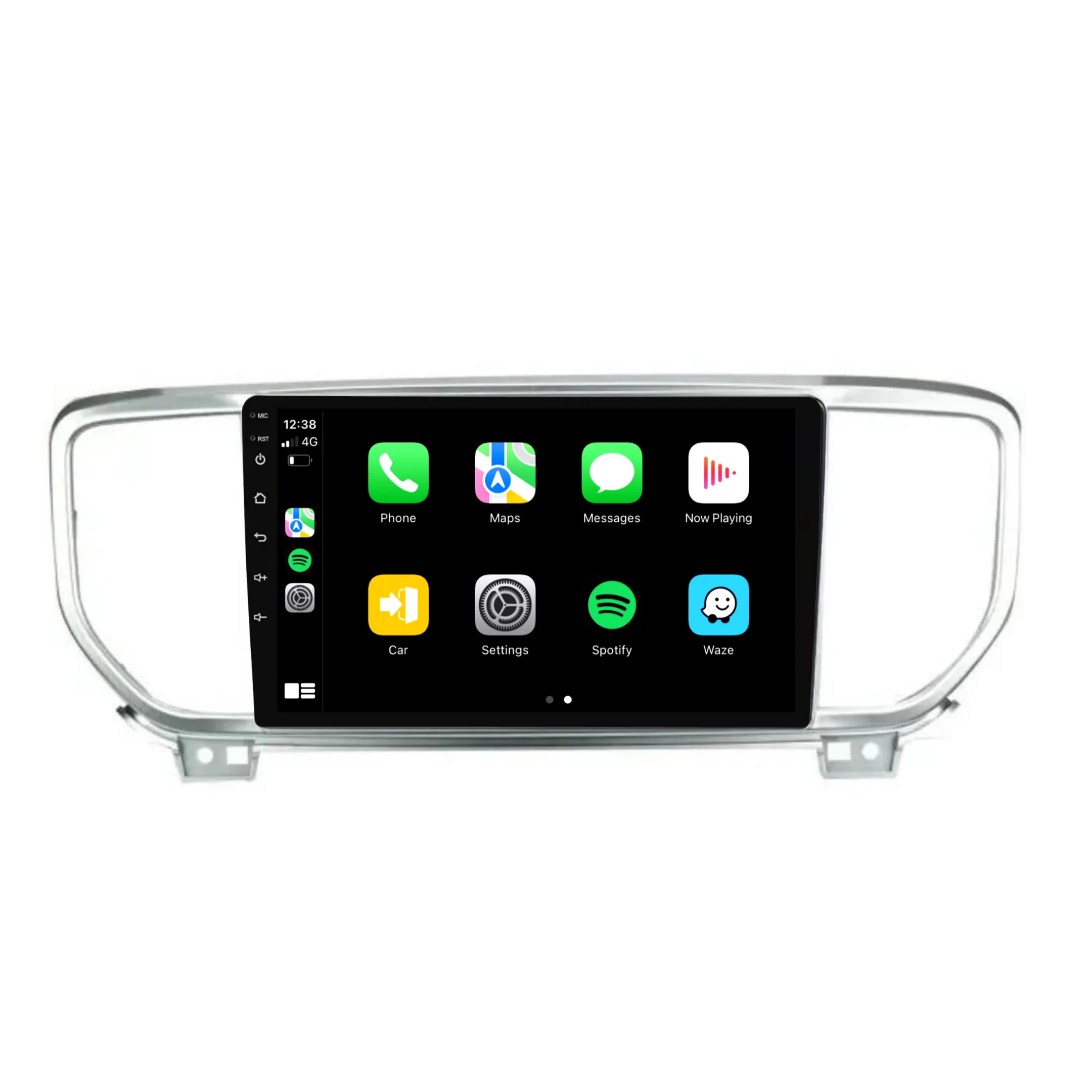 Kia Sportage / KX5 (2018-2021) Plug & Play Head Unit Upgrade Kit: Car Radio with Wireless & Wired Apple CarPlay & Android Auto
