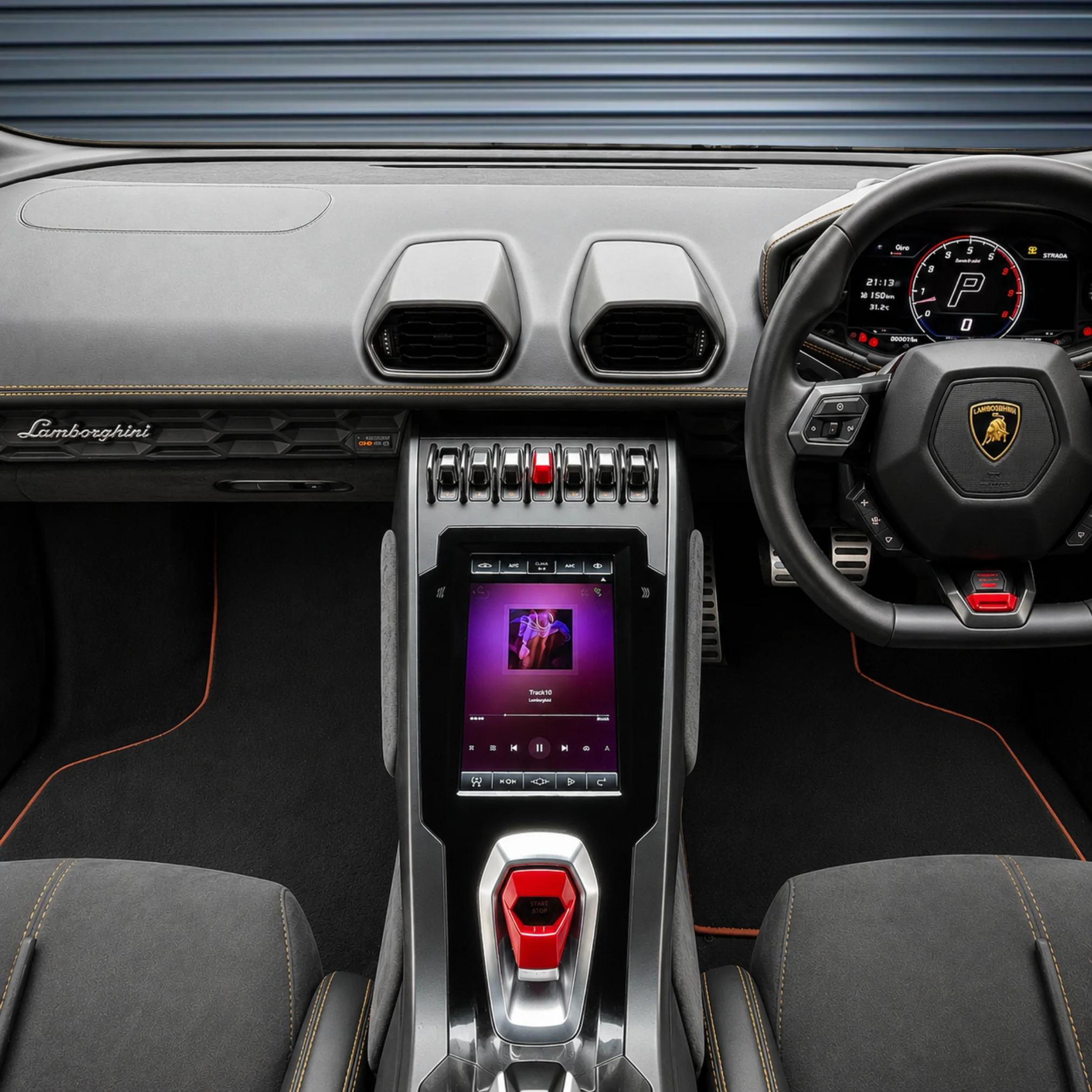Lamborghini Huracan (2014-2018) 10.4" HD Plug & Play Car Head Unit Dash Screen Upgrade Kit with Wireless CarPlay and Android Auto - Premium Dash Upgrade Kit - Image 5