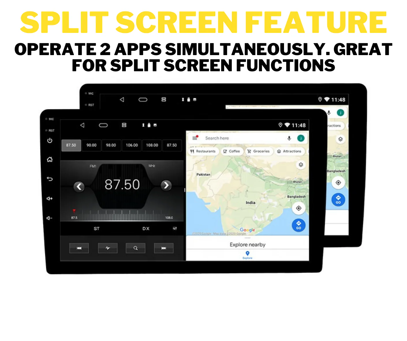 Land Rover Freelander (2007-2012) Plug & Play Head Unit Upgrade Kit: Car Radio with Wireless & Wired Apple CarPlay & Android Auto - Image 7