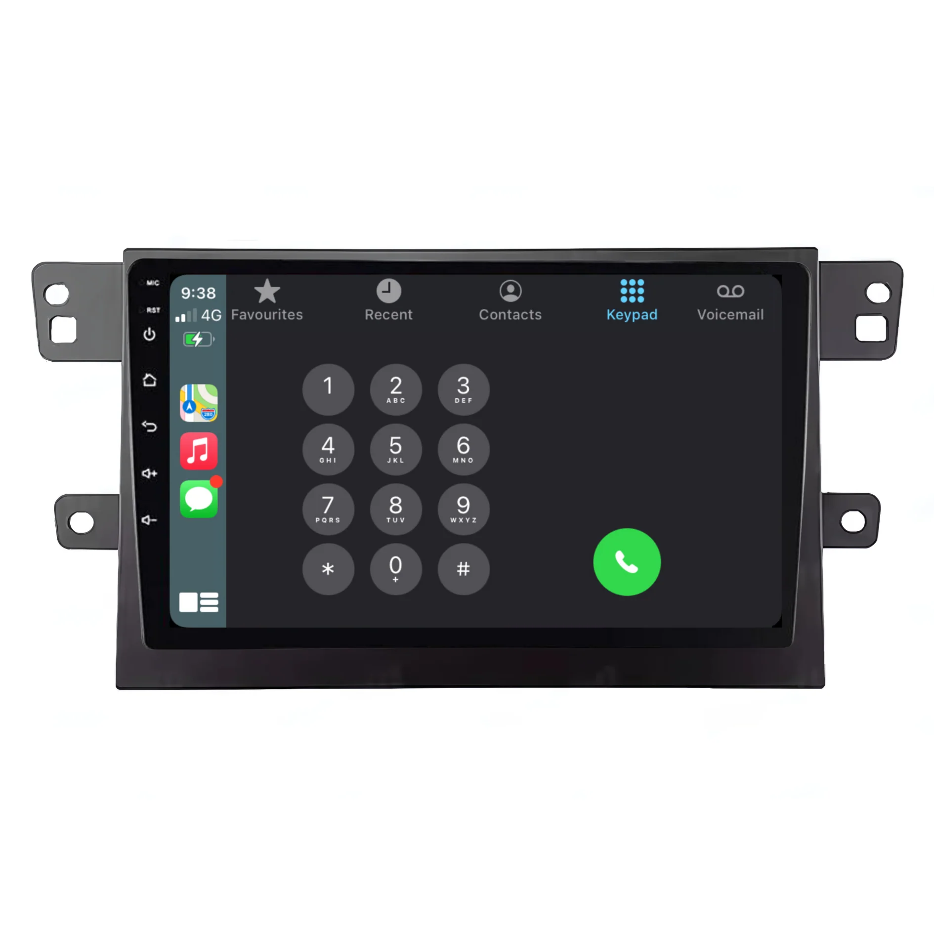 LDV T60 (2016-2022) Plug & Play Head Unit Upgrade Kit: Car Radio with Wireless & Wired Apple CarPlay & Android Auto - Image 4