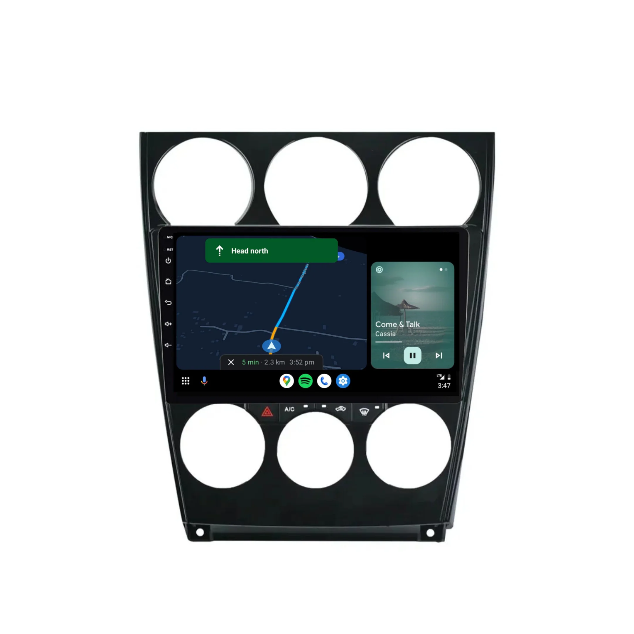 Mazda 6 (2002-2008) Plug & Play Head Unit Upgrade Kit: Car Radio with Wireless & Wired Apple CarPlay & Android Auto - Image 5