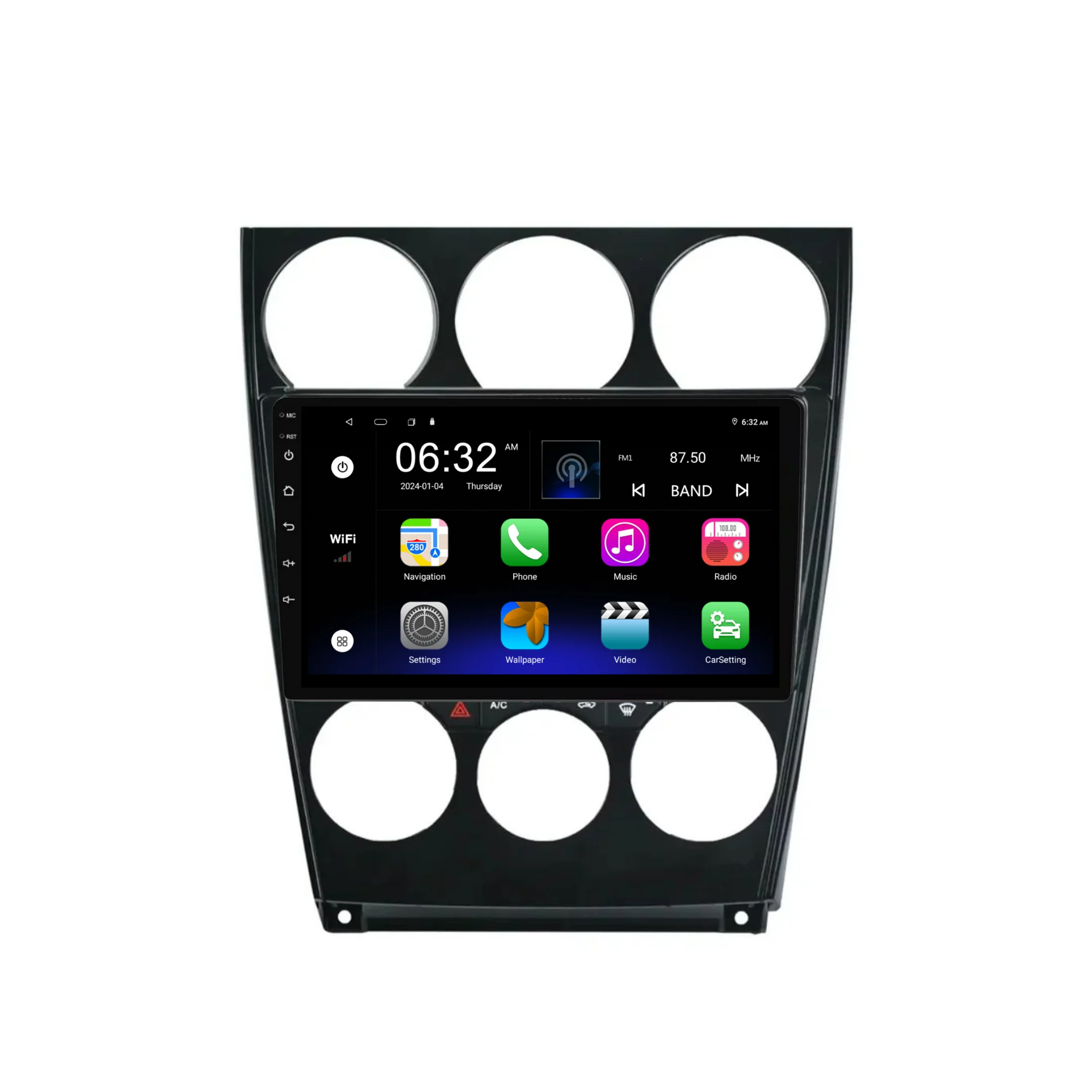 Mazda 6 (2002-2008) Plug & Play Head Unit Upgrade Kit: Car Radio with Wireless & Wired Apple CarPlay & Android Auto - Image 7