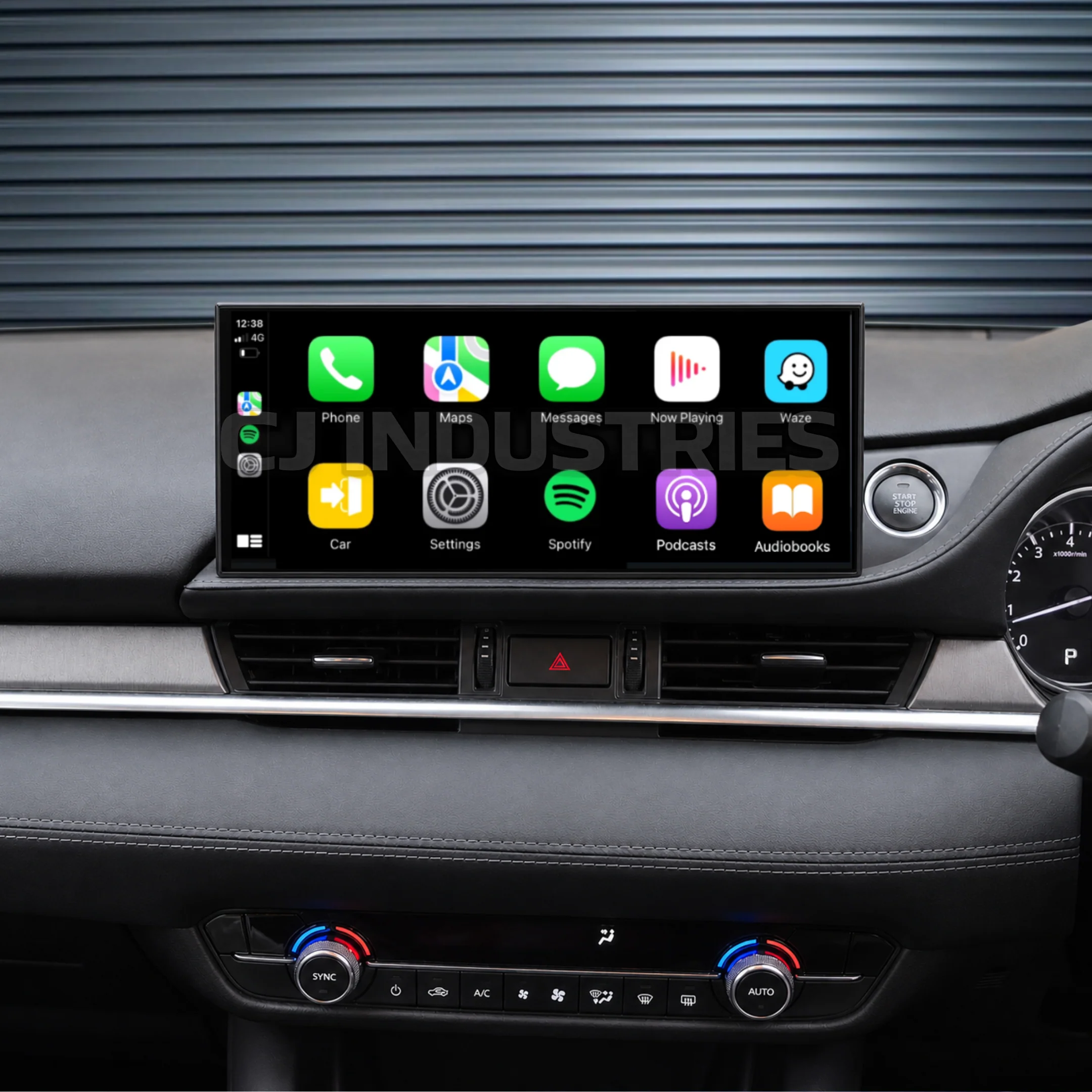 Mazda 6 12.3" HD (2019-2024) Plug & Play Head Unit Upgrade Kit: Car Radio with Wireless & Wired Apple CarPlay & Android Auto