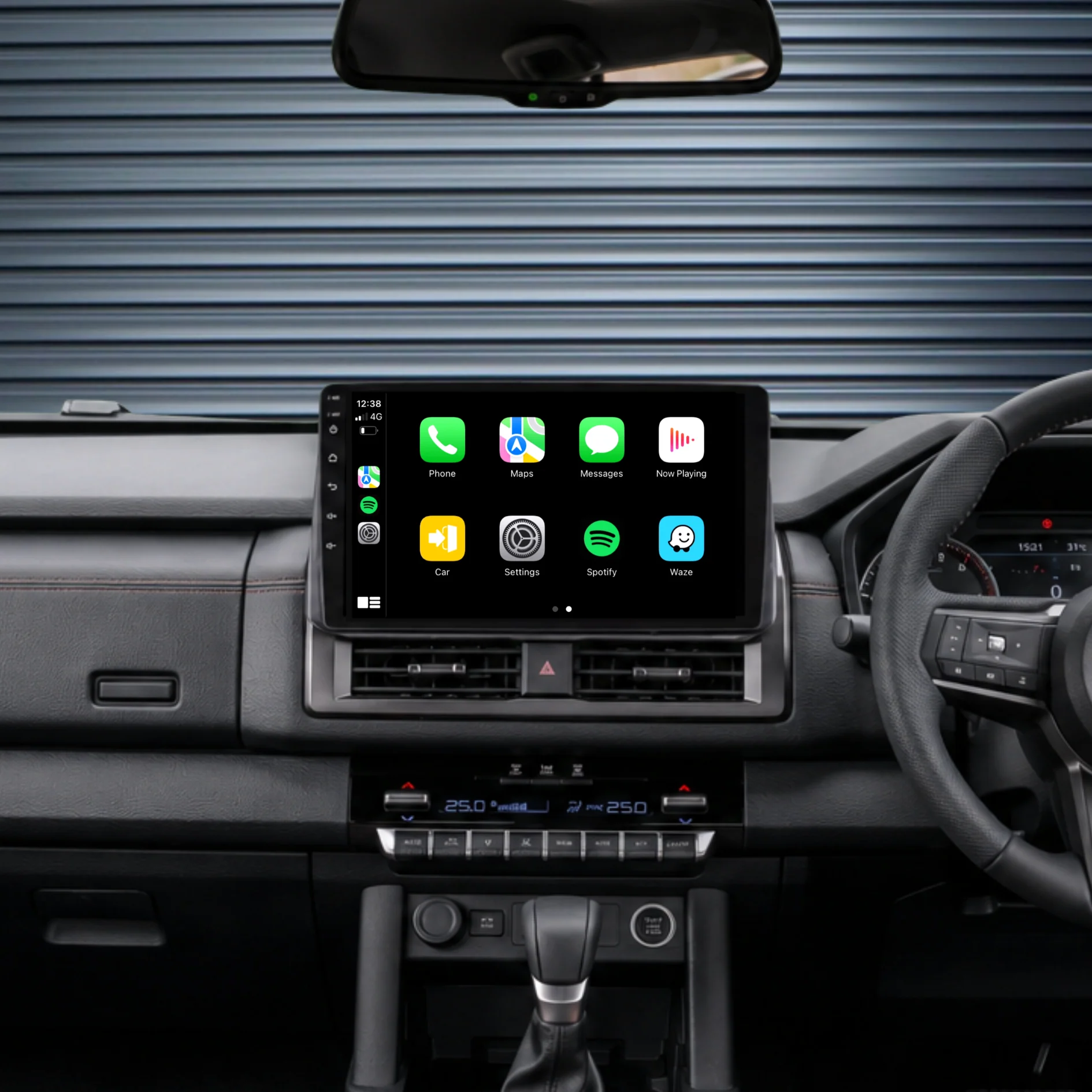 Mitsubishi Triton (2024-2026) Plug & Play Head Unit Upgrade Kit: Car Radio with Wireless & Wired Apple CarPlay & Android Auto