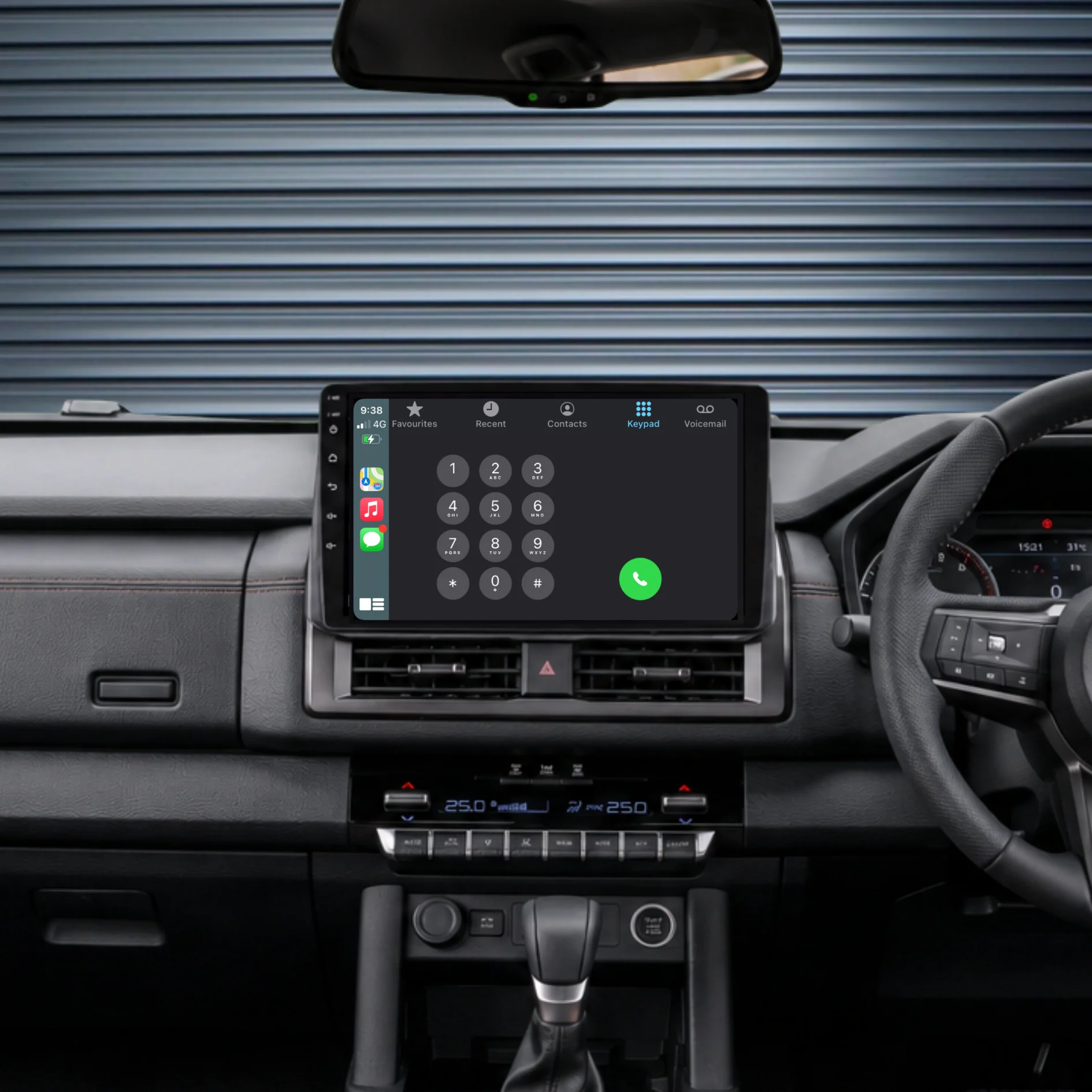 Mitsubishi Triton (2024-2026) Plug & Play Head Unit Upgrade Kit: Car Radio with Wireless & Wired Apple CarPlay & Android Auto - Image 3