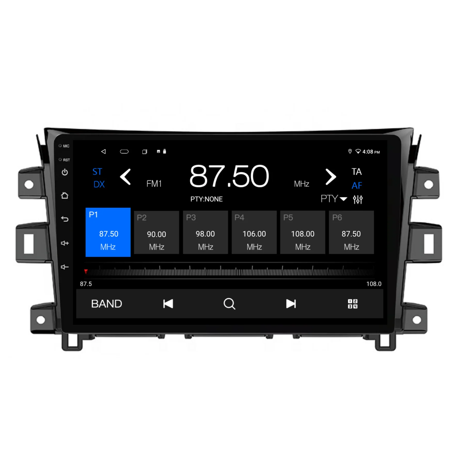 Nissan Navara NP300 / D23 / Pro-4x (2019-2024) Plug & Play Head Unit Upgrade Kit: Car Radio with Wireless & Wired Apple CarPlay & Android Auto - Image 5