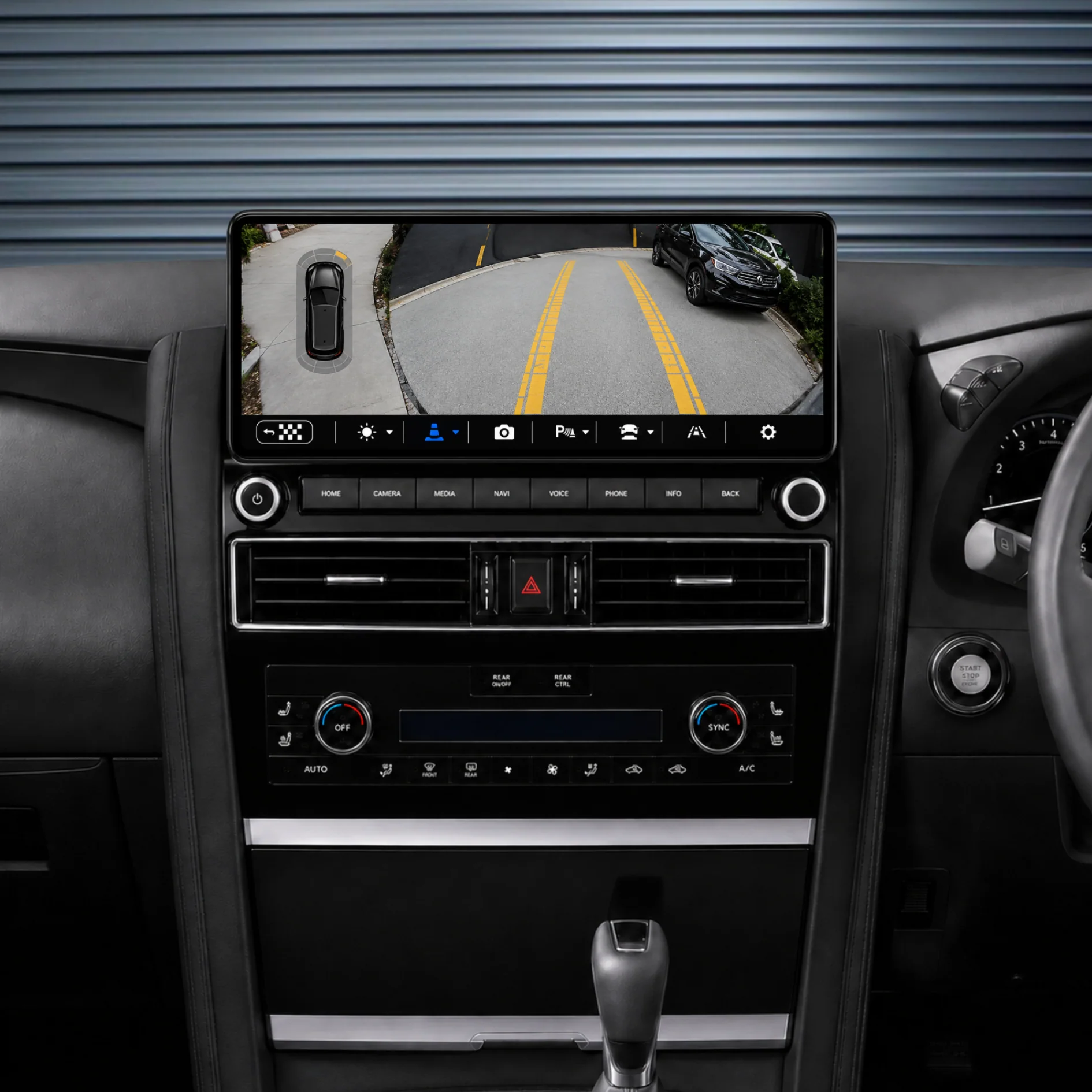 Nissan Patrol Y62 Ti / Ti-L / Warrior (2010 - 2024) 12.3" HD Plug & Play Head Unit Upgrade Kit: Car Radio with Wireless & Wired Apple CarPlay & Android Auto - Image 4