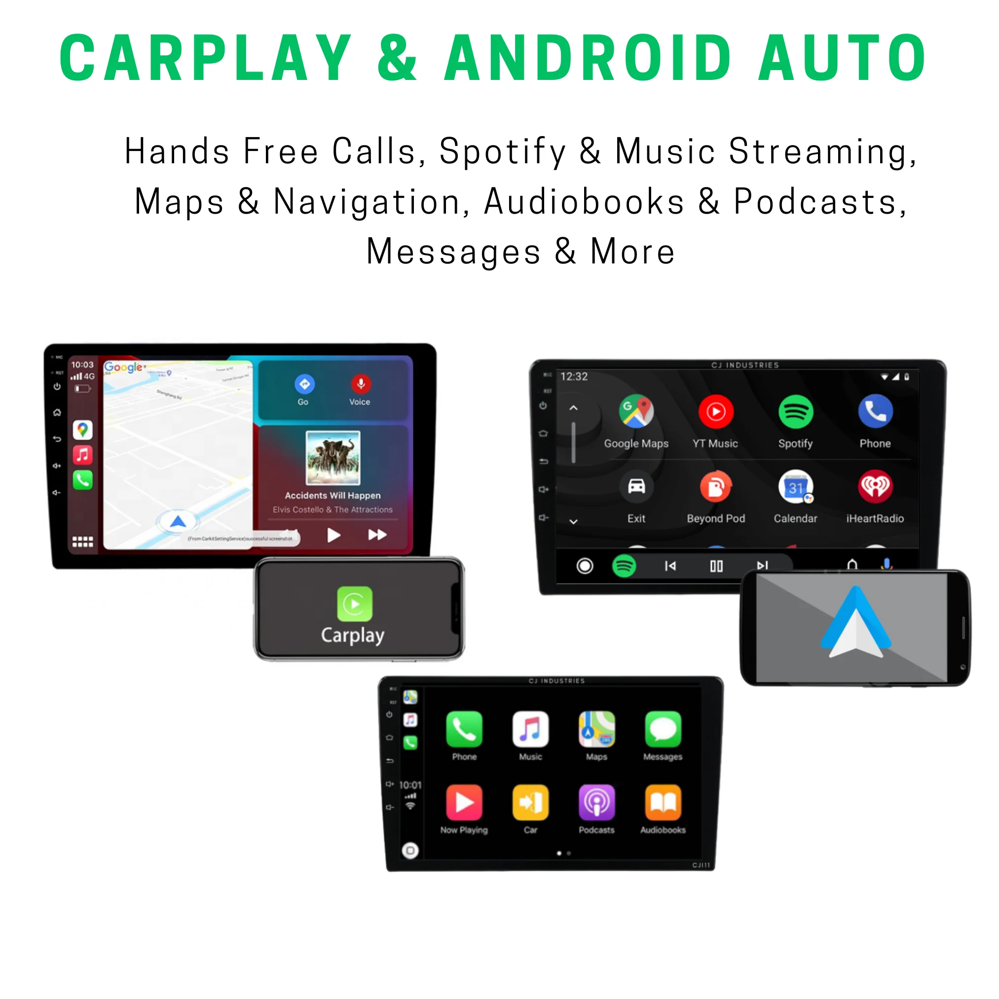 Peugeot 3008 (2009-2015) Manual AC Plug & Play Head Unit Upgrade Kit: Car Radio with Wireless & Wired Apple CarPlay & Android Auto - Image 7