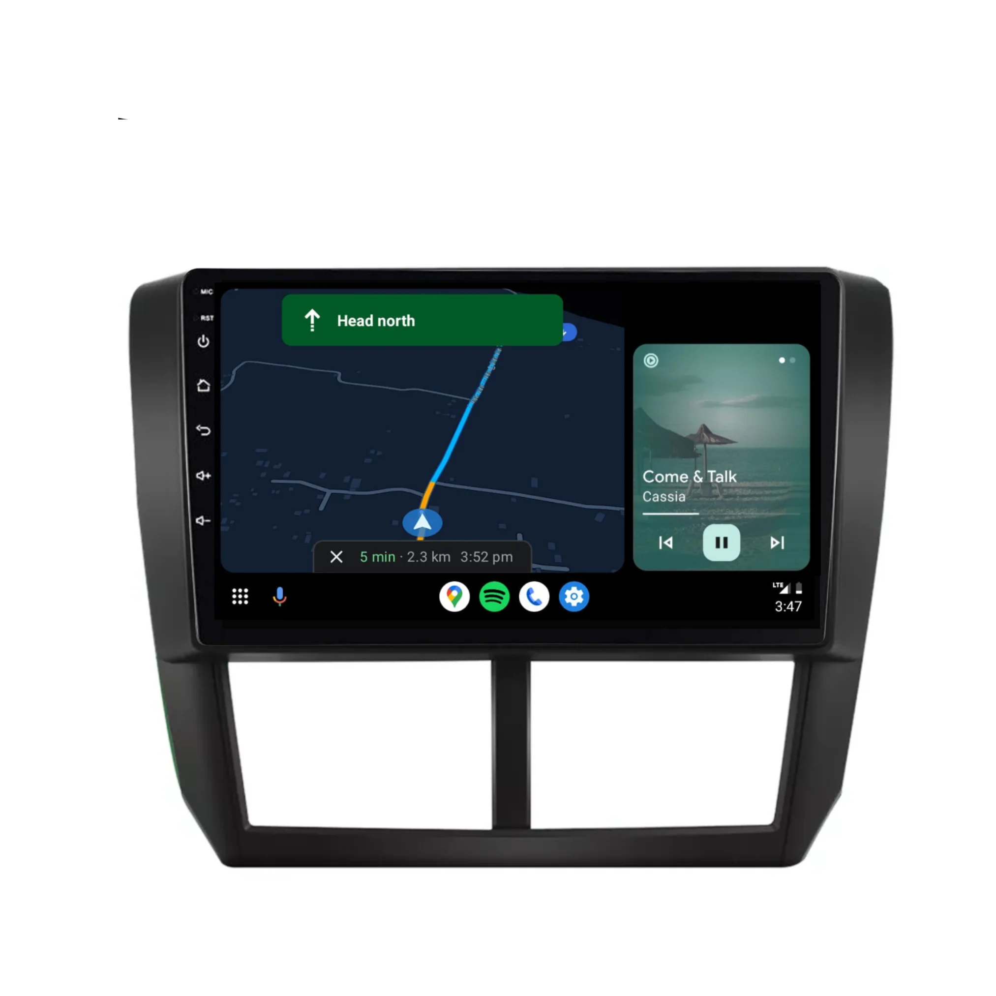 Subaru Forester/Impreza/WRX (2008-2012) Plug & Play Head Unit Upgrade Kit: Car Radio with Wireless & Wired Apple CarPlay & Android Auto - Image 5