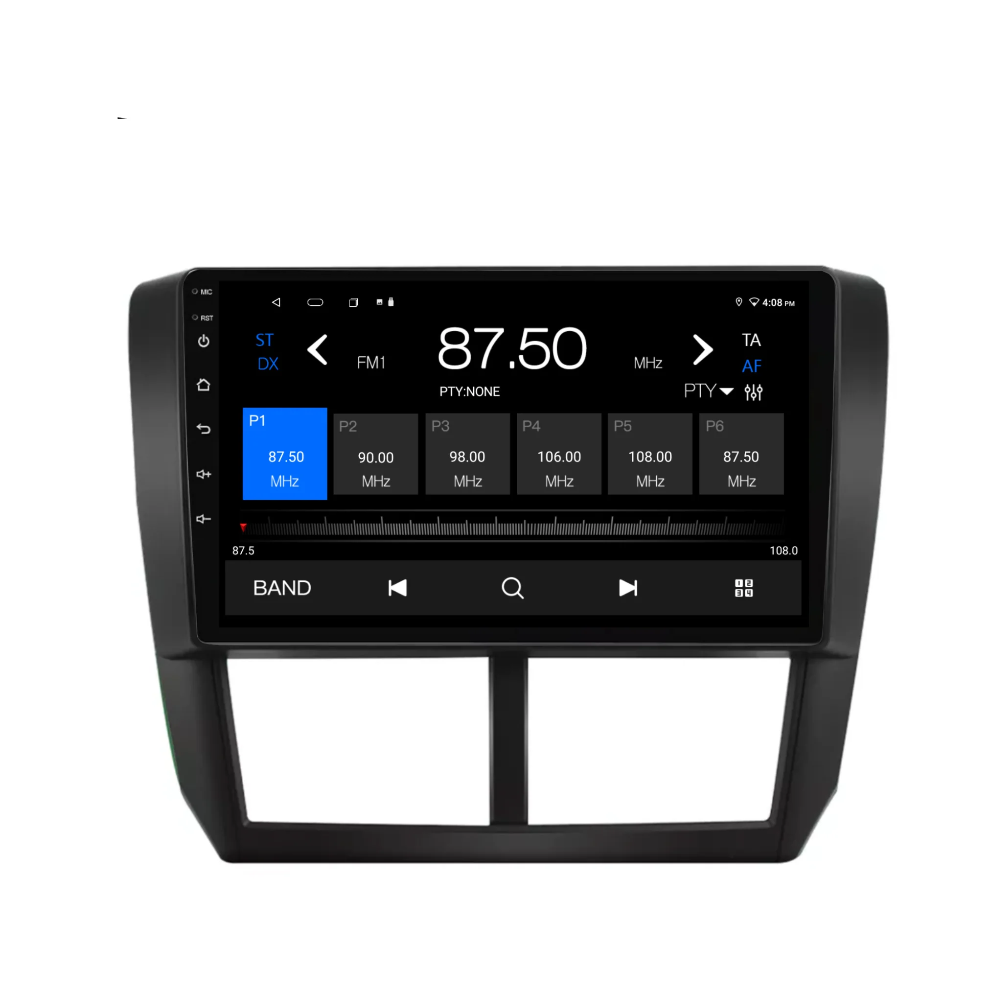 Subaru Forester/Impreza/WRX (2008-2012) Plug & Play Head Unit Upgrade Kit: Car Radio with Wireless & Wired Apple CarPlay & Android Auto - Image 6