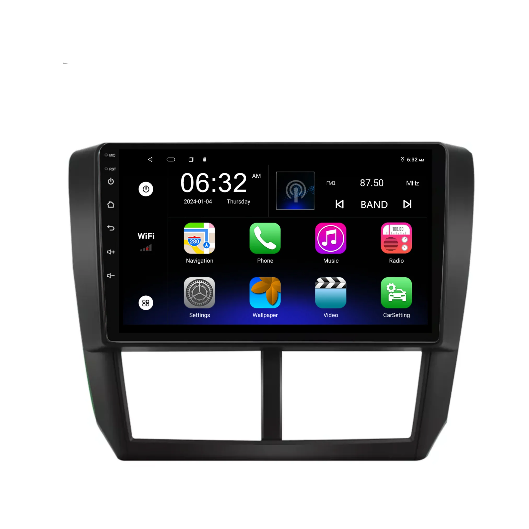 Subaru Forester/Impreza/WRX (2008-2012) Plug & Play Head Unit Upgrade Kit: Car Radio with Wireless & Wired Apple CarPlay & Android Auto - Image 7