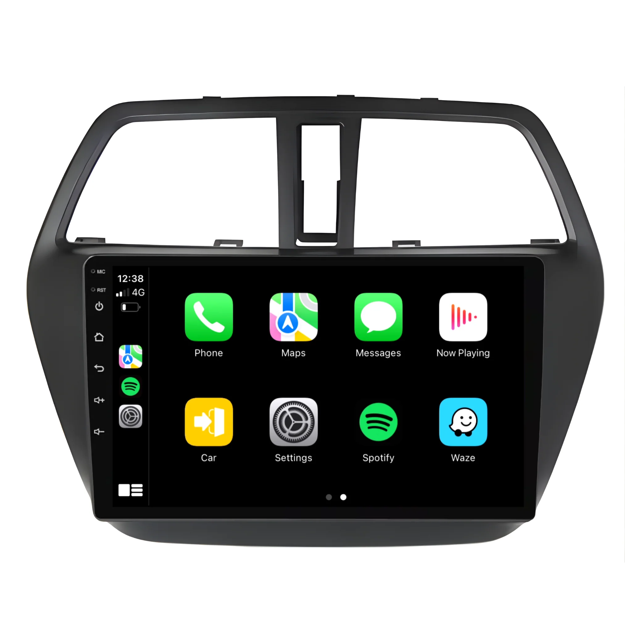 Suzuki S-Cross / S Cross (2012-2016) Plug & Play Head Unit Upgrade Kit: Car Radio with Wireless & Wired Apple CarPlay & Android Auto