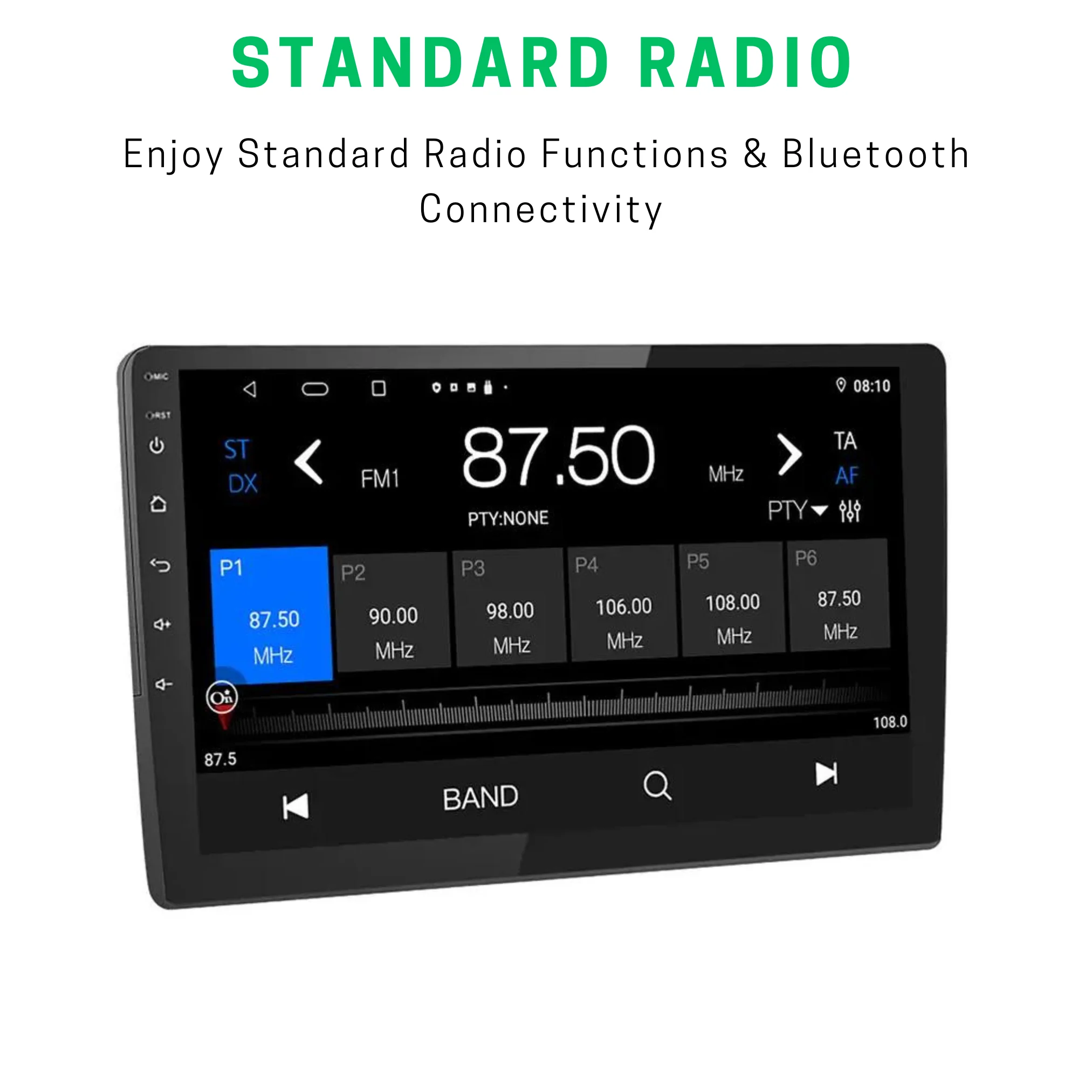 Suzuki Swift (2011-2016) Plug & Play Head Unit Upgrade Kit: Car Radio with Wireless & Wired Apple CarPlay & Android Auto - Image 5