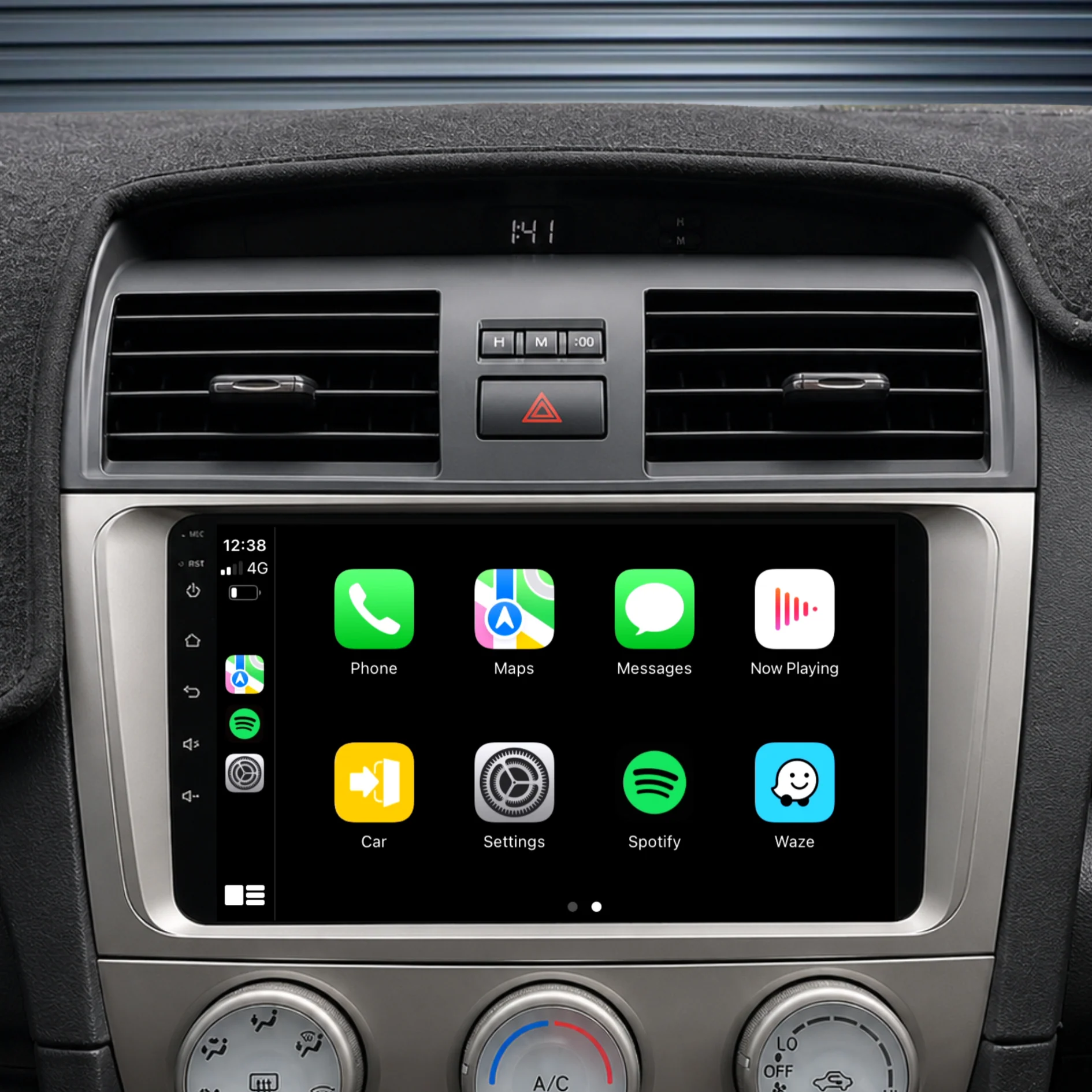 Toyota Camry / Aurion (2006-2011) Plug & Play Head Unit Upgrade Kit: Car Radio with Wireless & Wired Apple CarPlay & Android Auto