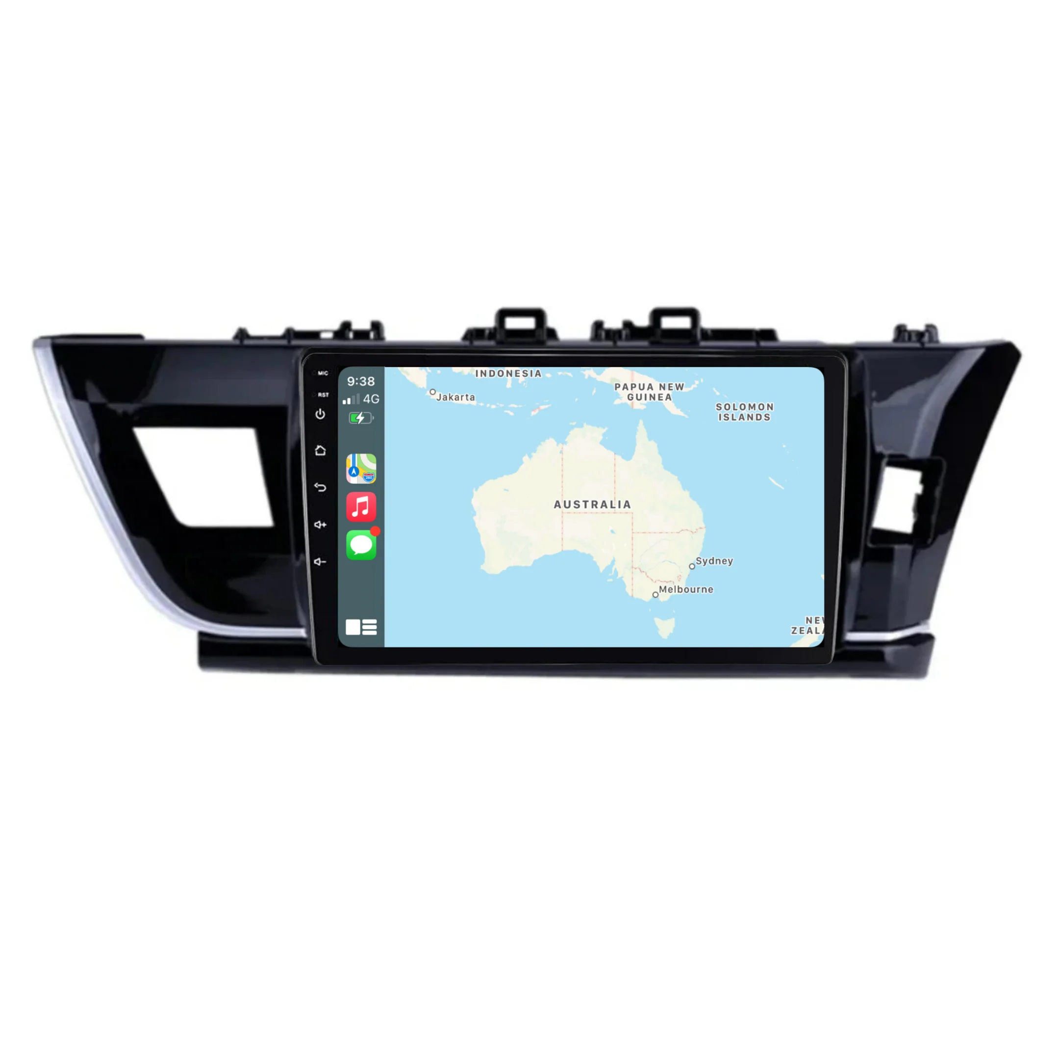 Toyota Corolla Hatch (2012-2015) Plug & Play Head Unit Upgrade Kit: Car Radio with Wireless & Wired Apple CarPlay & Android Auto - Image 2