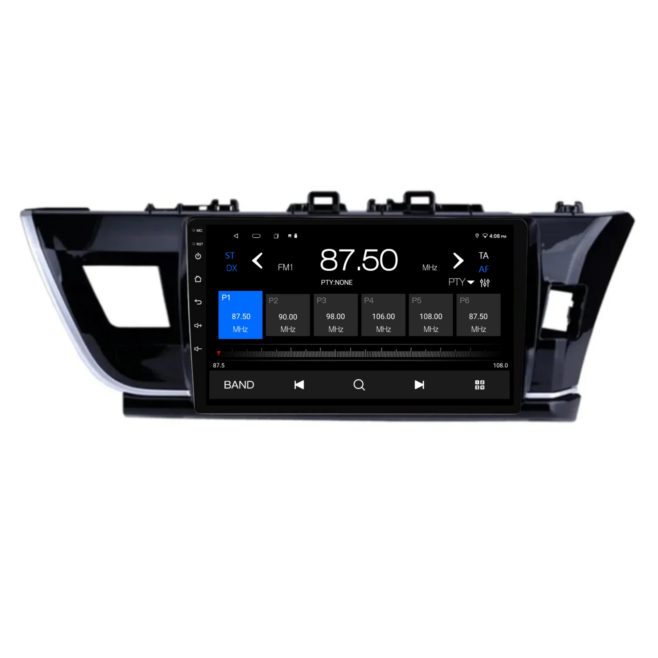 Toyota Corolla Hatch (2012-2015) Plug & Play Head Unit Upgrade Kit: Car Radio with Wireless & Wired Apple CarPlay & Android Auto - Image 5