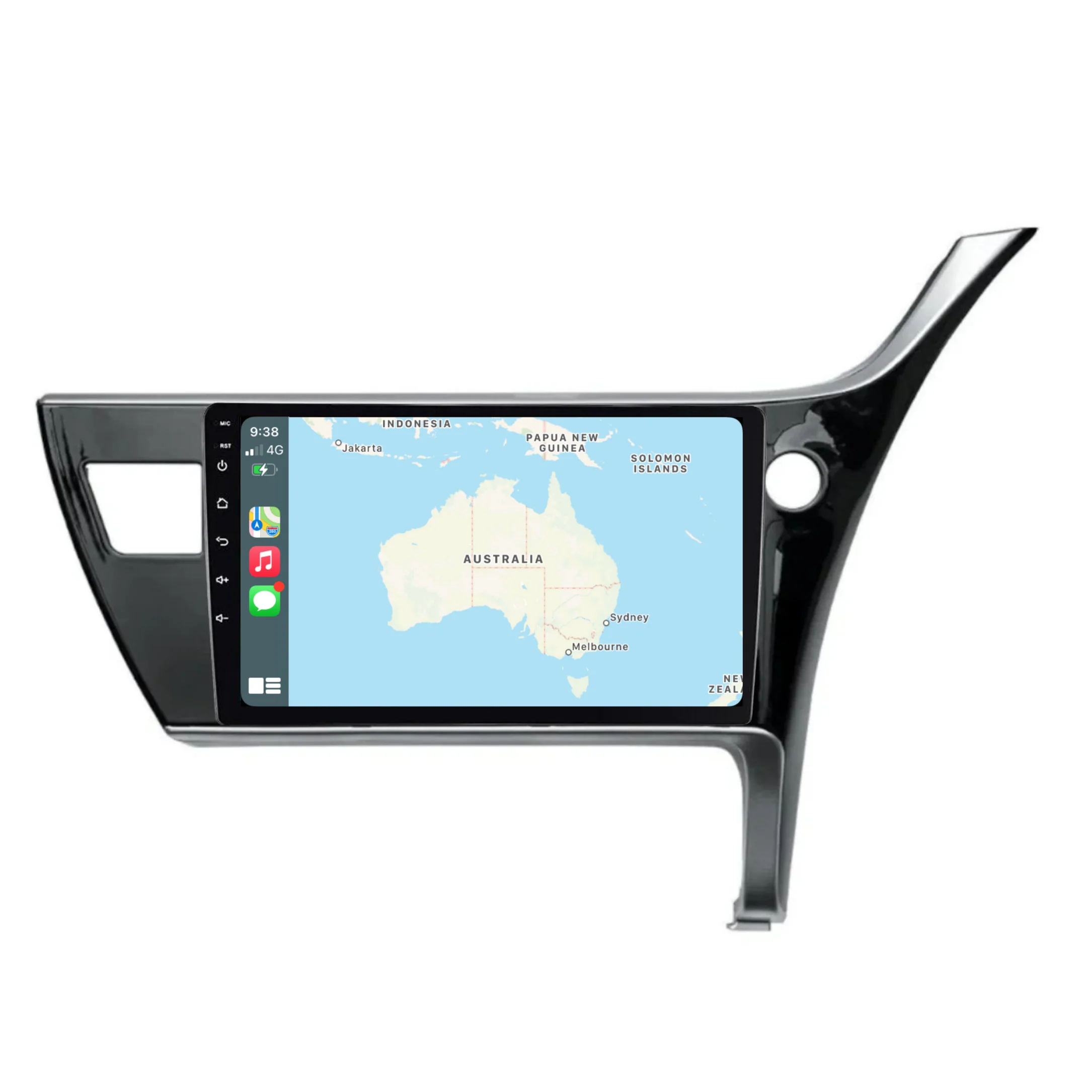 Toyota Corolla Sedan (2017-2019) Plug & Play Head Unit Upgrade Kit: Car Radio with Wireless & Wired Apple CarPlay & Android Auto - Image 2
