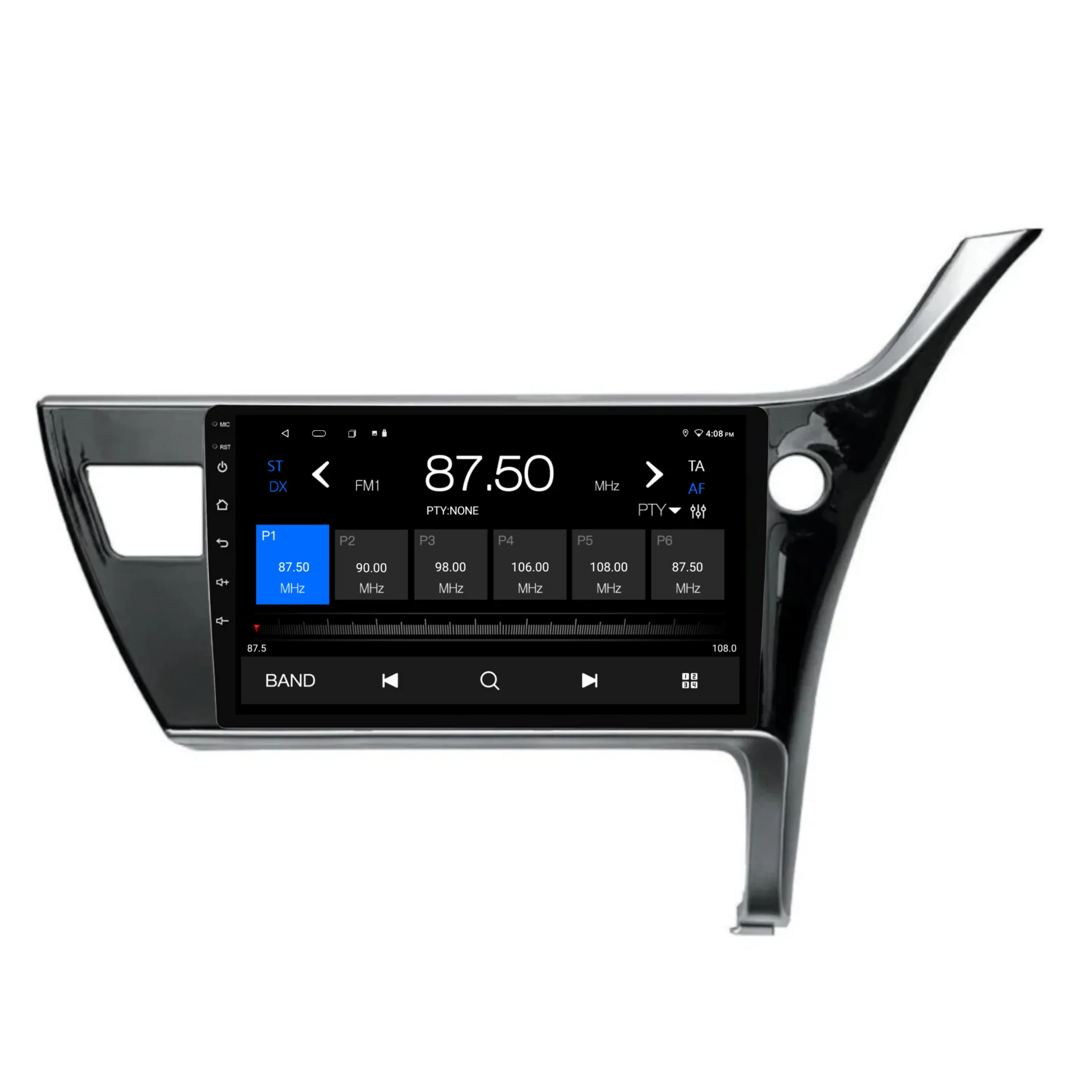 Toyota Corolla Sedan (2017-2019) Plug & Play Head Unit Upgrade Kit: Car Radio with Wireless & Wired Apple CarPlay & Android Auto - Image 5