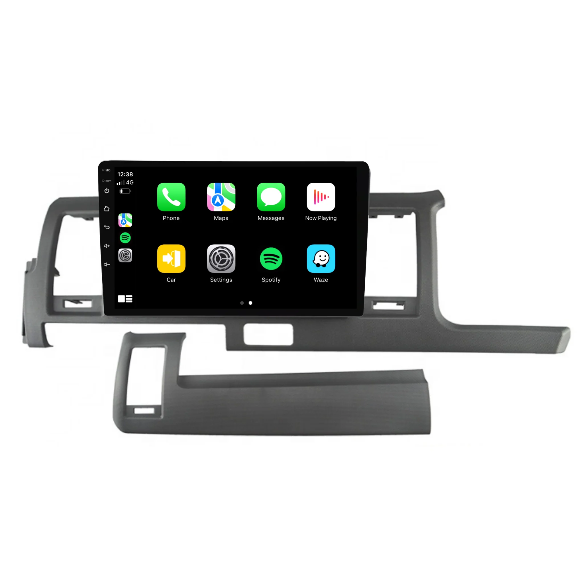 Toyota Hiace (2010-2018) Plug & Play Head Unit Upgrade Kit: Car Radio with Wireless & Wired Apple CarPlay & Android Auto - Image 2