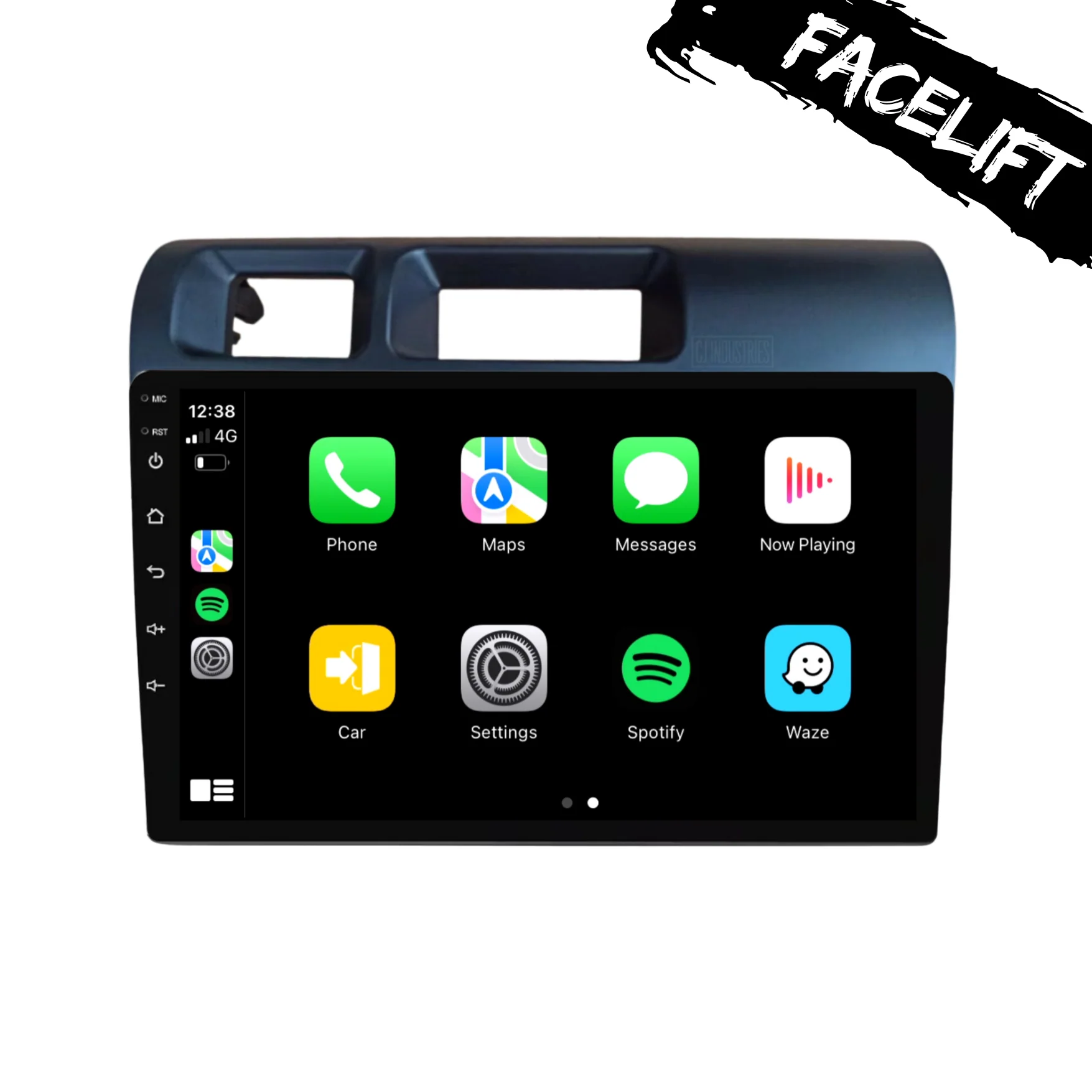 Toyota Landcruiser 79/78/76/70 (2024+ FACELIFT) Plug & Play Head Unit Upgrade Kit: Car Radio with Wireless & Wired Apple CarPlay & Android Auto - Image 2