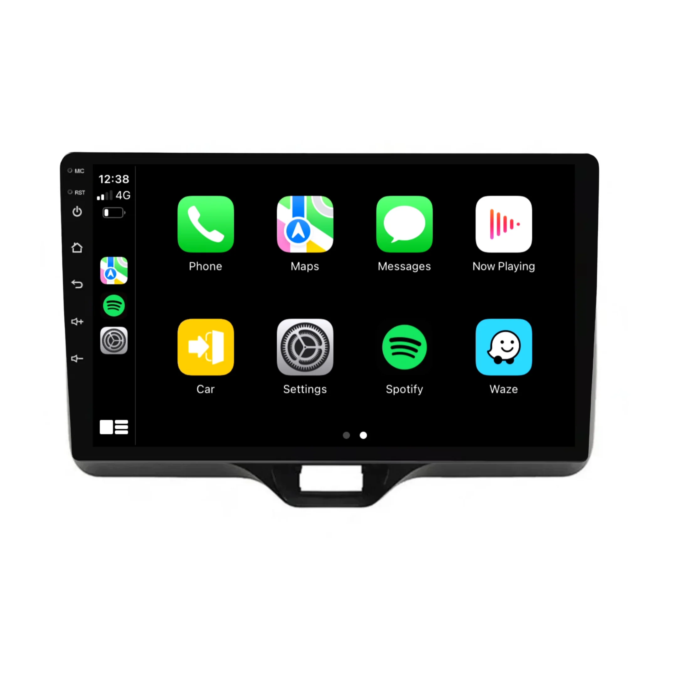 Toyota Yaris (2019-2023) - Plug & Play Head Unit Upgrade Kit: Car Radio with Wireless & Wired Apple CarPlay & Android Auto